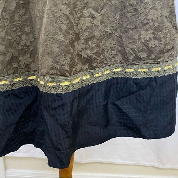 ANTHROPOLOGIE MOULINETTE SOEURS 100% SILL DRESS - Picture 12 of 15